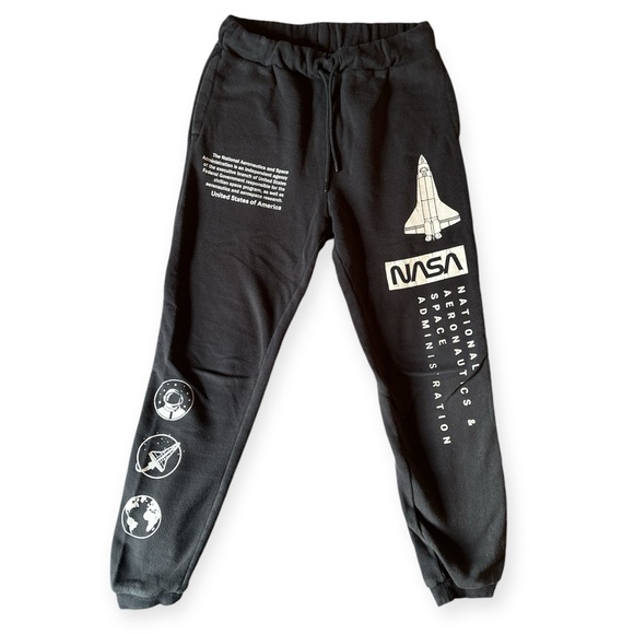 NASA Black Joggers - Picture 2 of 6
